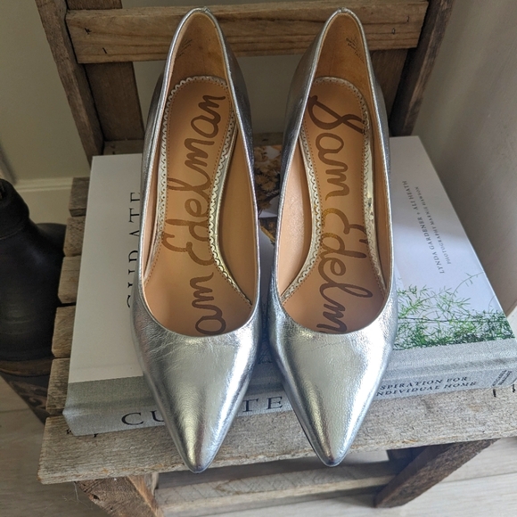 Sam Edelman Pointed Toe Pumps - Picture 3 of 9